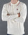 Fila Vintage Cable Knit Polo Off White