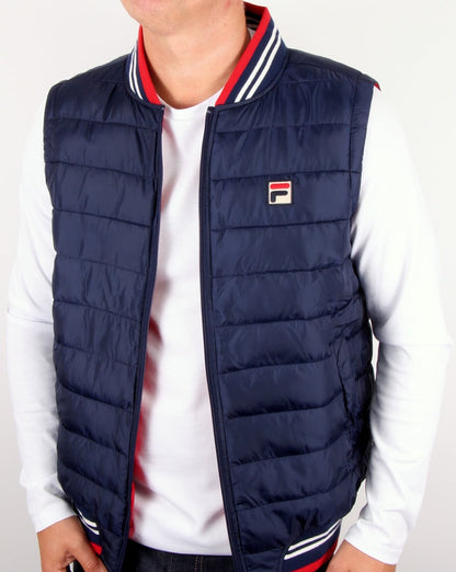 Fila Vintage Canapine Weste Marine
