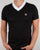 Fila Vintage Carrack V Neck T-shirt Black/White