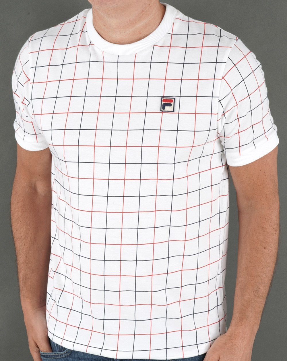 Fila Vintage Casbian T-Shirt Weiß