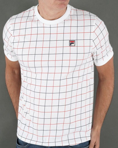 Fila Vintage Casbian T-Shirt Weiß