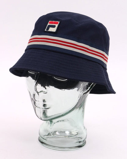 Fila Vintage Casp Bucket Hat Marineblau
