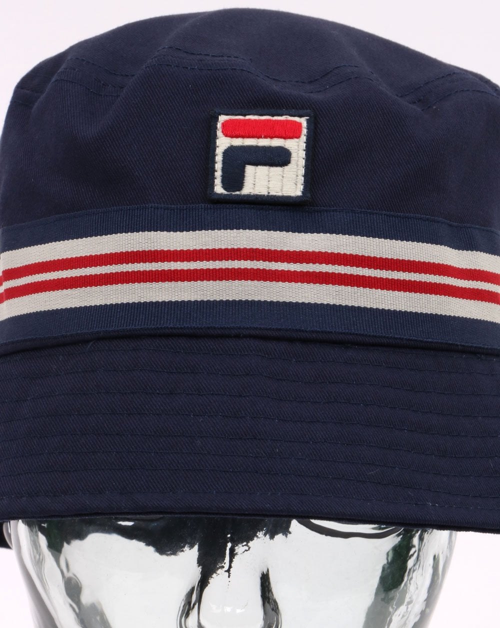 Fila Vintage Casp Bucket Hat Marineblau