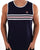 Fila Vintage Chest Stripe Vest Navy