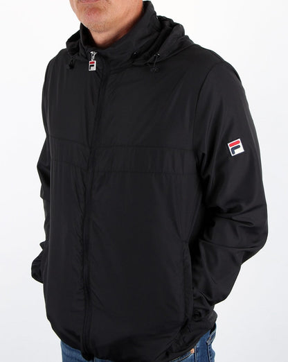 Fila Vintage Cipolla 2 Jacke Schwarz