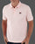 Fila Vintage Classic Polo Shirt Pink/White