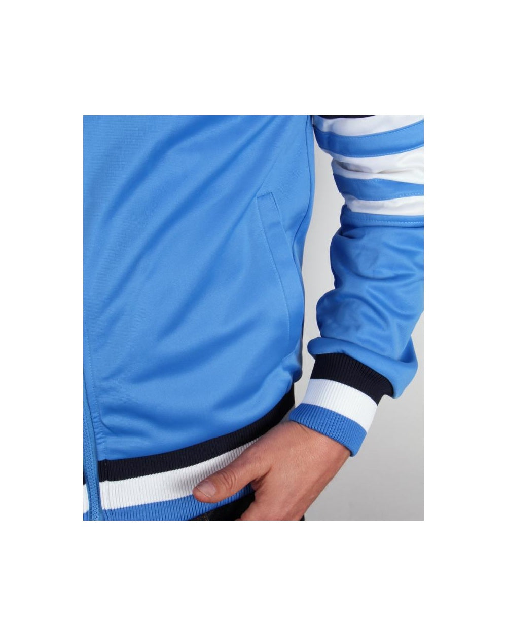 Fila Vintage Court Vilas Track Top Ocean Blue/White/Navy