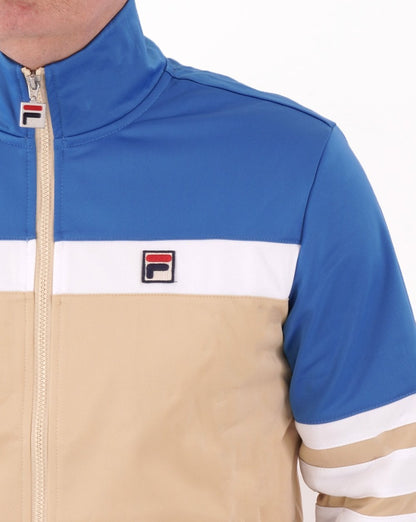 Fila Vintage Courto Mk2 Trainingsjacke Boulder/Blau