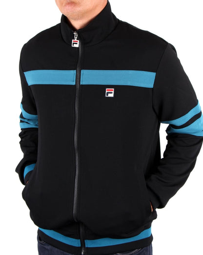 Fila Vintage Courto Trainingsjacke Schwarz/Blau