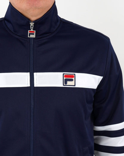 Fila Vintage Courto Trainingsjacke Marineblau/Weiß