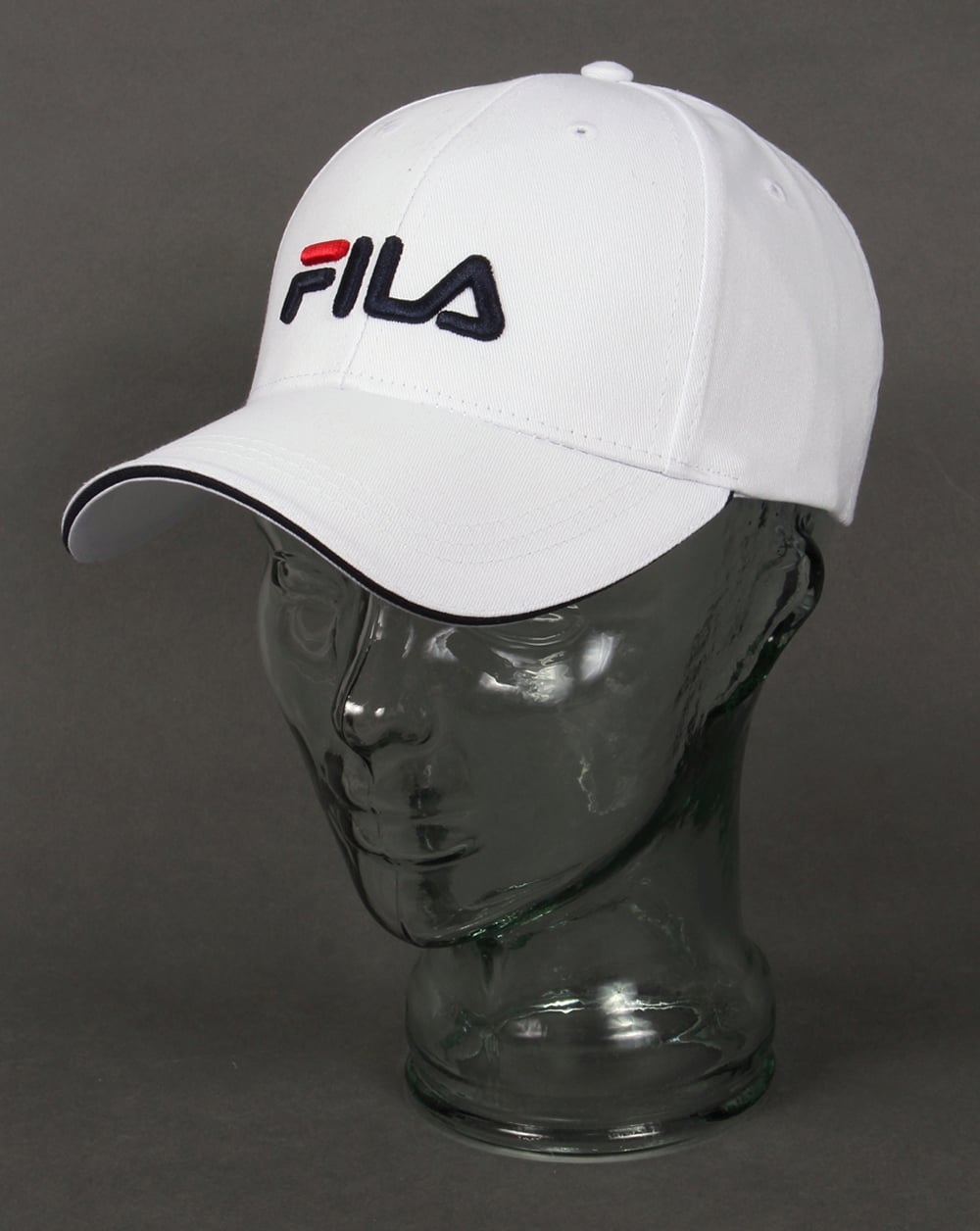 Fila Vintage Deverell Baseballkappe Weiß