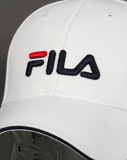 Fila Vintage Deverell Baseballkappe Weiß