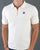 Fila Vintage Devon Velour Polo Off White