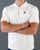 Fila Vintage Devon Velour Polo Off White