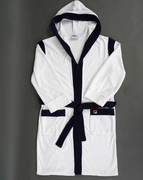 Fila Vintage Dressing Gown White/Navy
