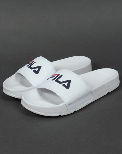 Fila Vintage Drifter Pool-Slipper Weiß