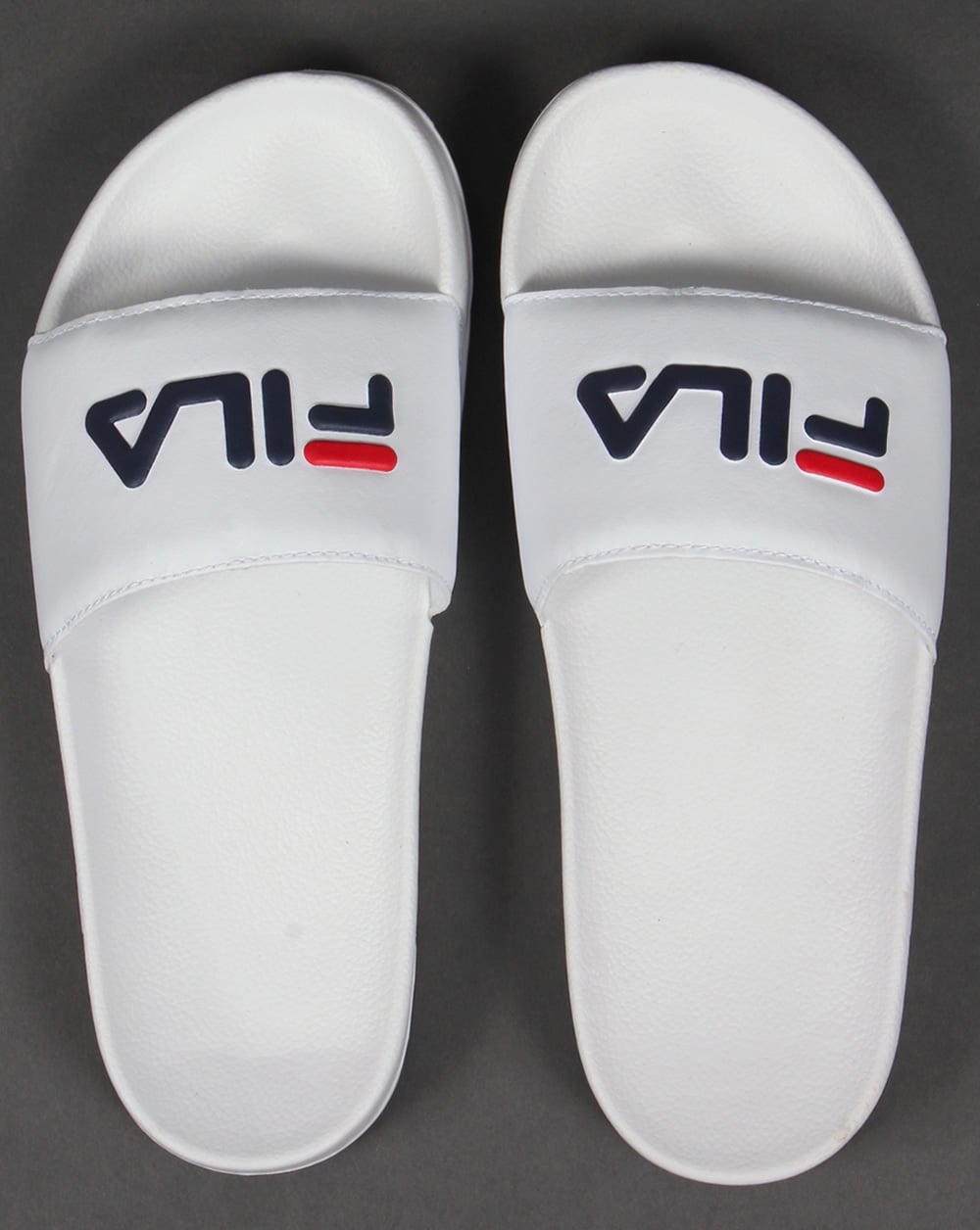 Fila Vintage Drifter Pool Sliders White
