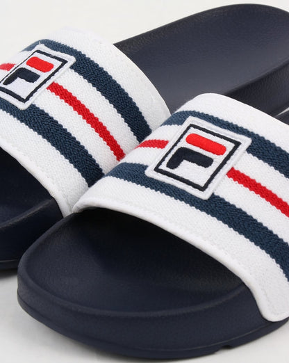 Fila Vintage Drifter Premium Slider Marineblau/Weiß/Rot