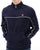 Fila Vintage Duke 1/4 Zip Velour Top Navy