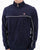 Fila Vintage Duke 1/4 Zip Velour Top Navy