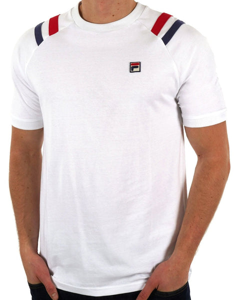 Fila Vintage Dyer MK2 T Shirt White
