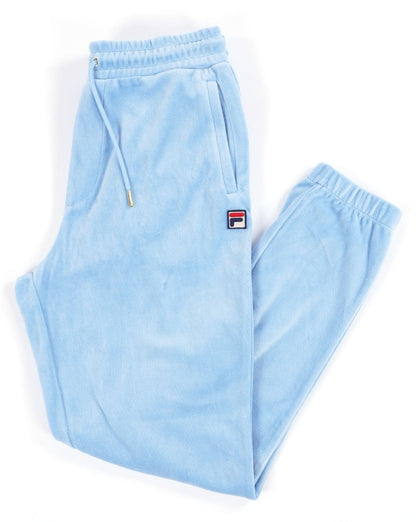 Fila Vintage Eddie Velours-Trainingshose, Himmelblau