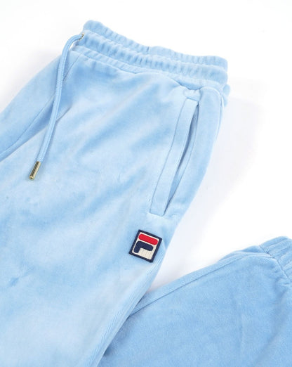 Fila Vintage Eddie Velours-Trainingshose, Himmelblau
