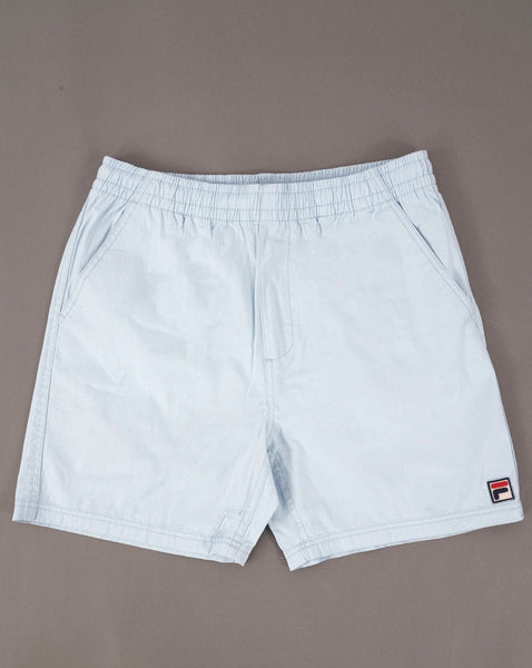 Fila Vintage Elasticated Chino Shorts Sky Blue