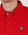 Fila Vintage F logo Polo Shirt Red