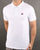 Fila Vintage F Logo Polo Shirt White