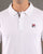 Fila Vintage F Logo Polo Shirt White
