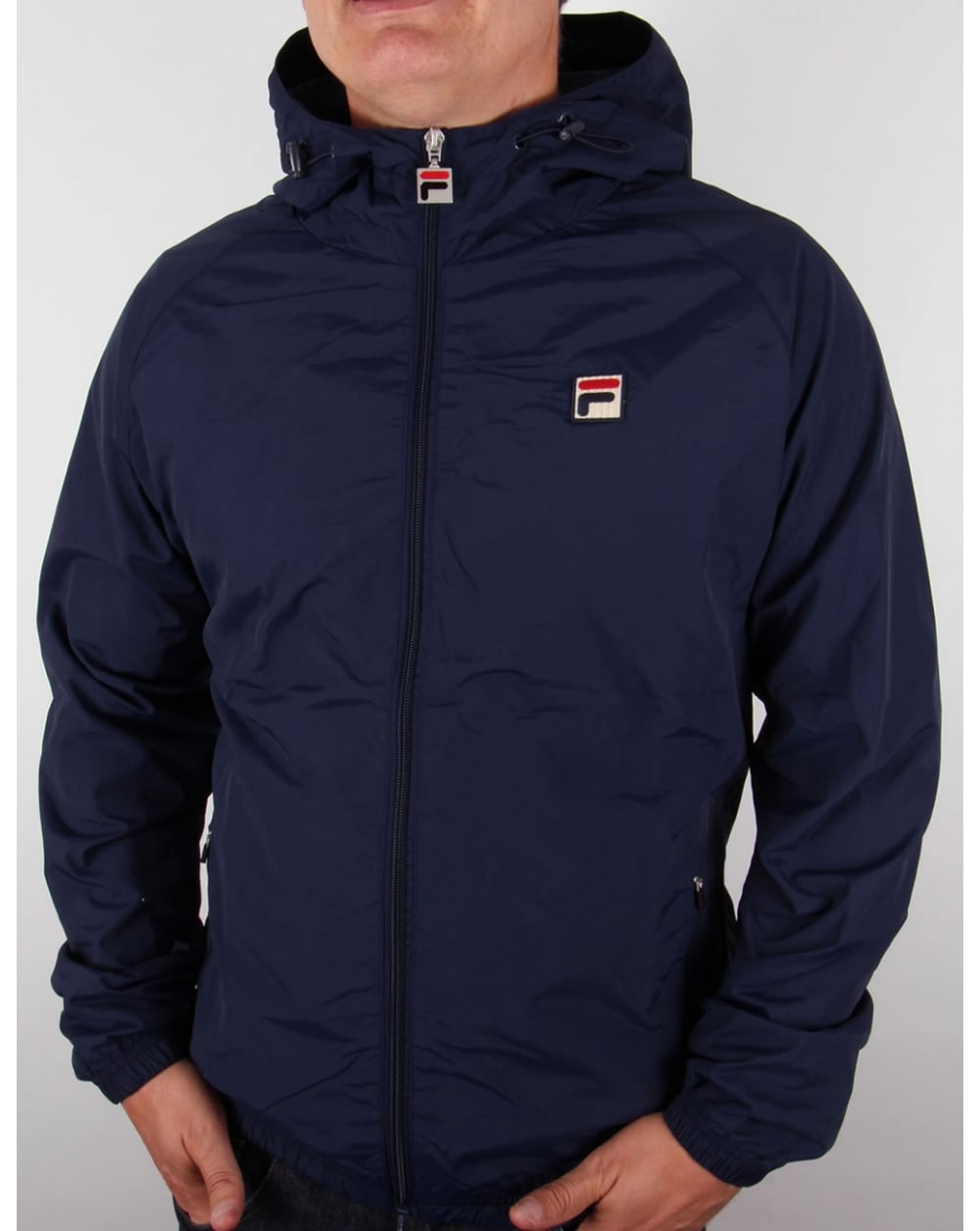 Fila Vintage Farro Kapuzenjacke Marineblau