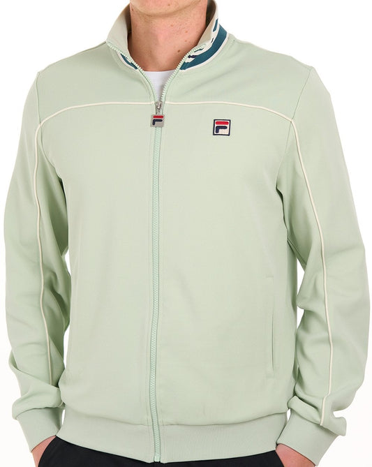 Fila Vintage Fila Vintage Federico Trainingsjacke, Hellgrün