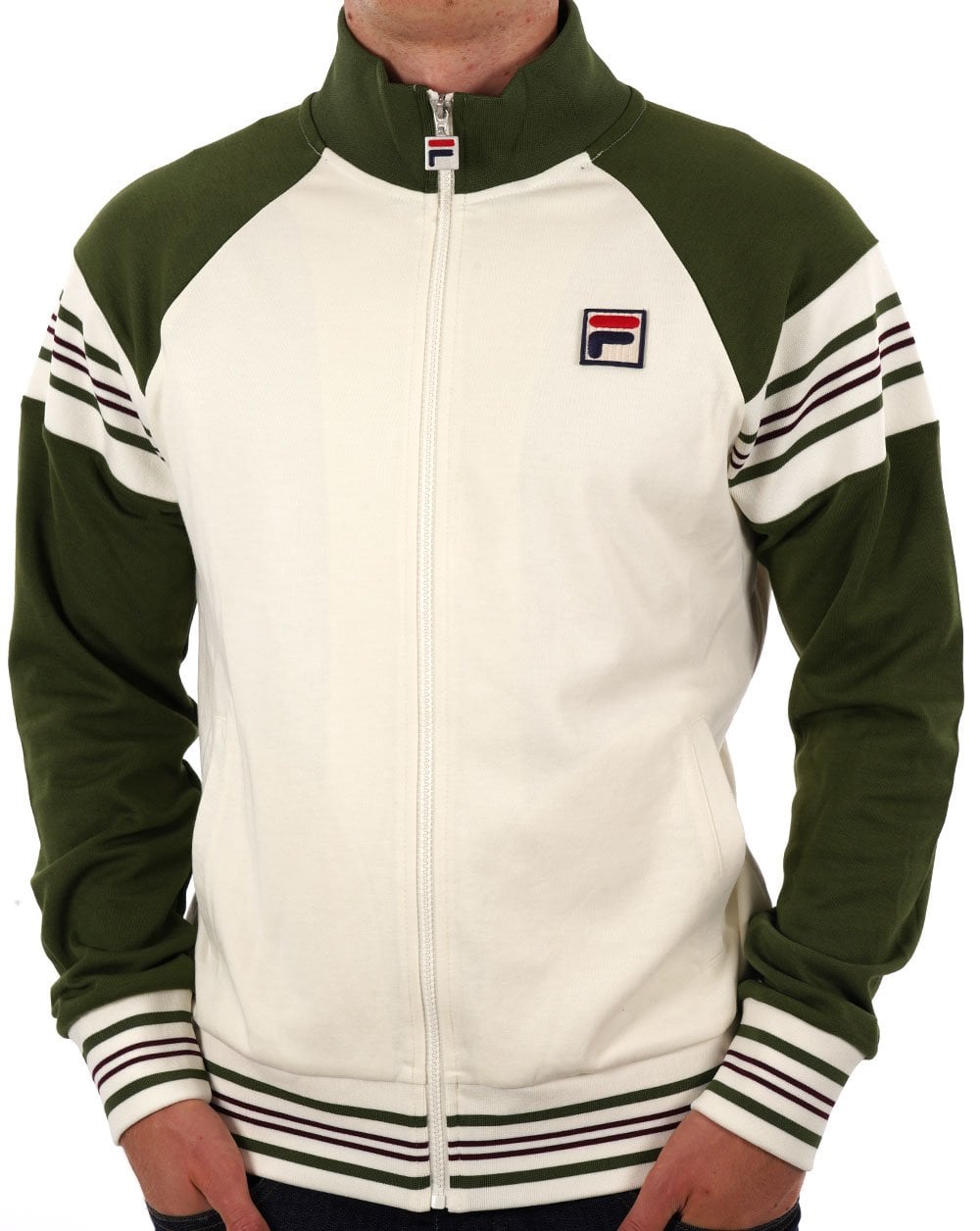 Fila Vintage Advantage Trainingsjacke Gardenia Grün