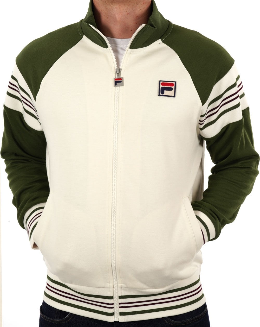 Fila Vintage Advantage Trainingsjacke Gardenia Grün