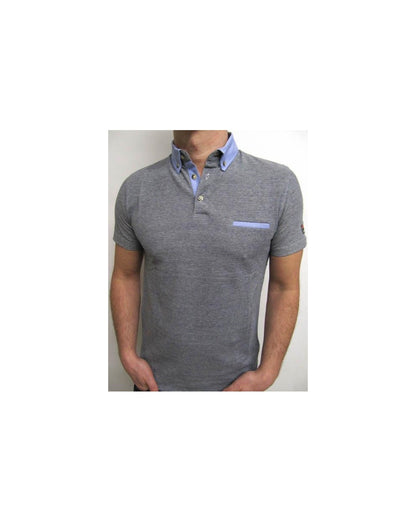 Fila Vintage Fleetwood Poloshirt, Marineblau
