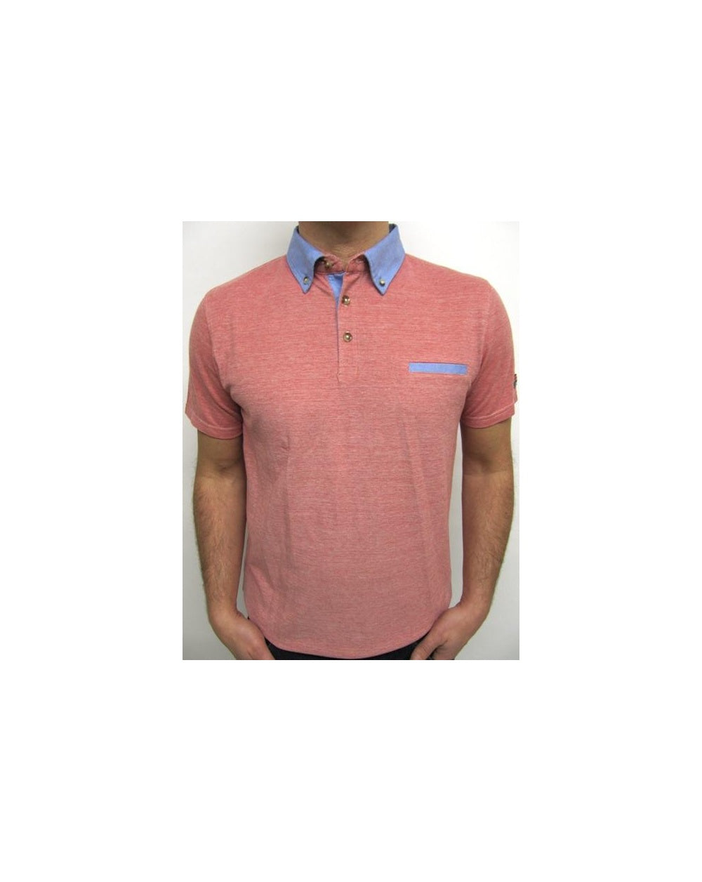 Fila Vintage Fleetwood Polo Shirt Red