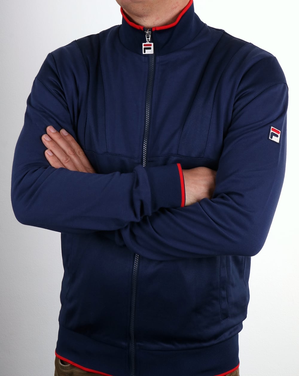 Fila Vintage Fontana Trainingsjacke, Marineblau