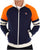 Fila Vintage Founder Track Top Navy Orange