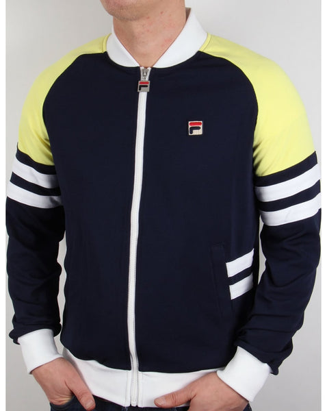 Fila Vintage Founder Track Top Navy/yellow