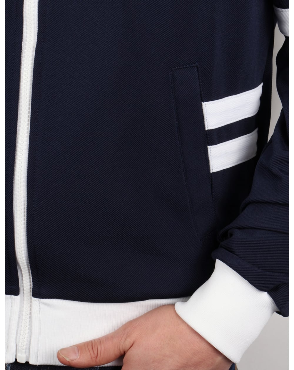 Fila Vintage Founder Trainingsjacke Marineblau/Gelb