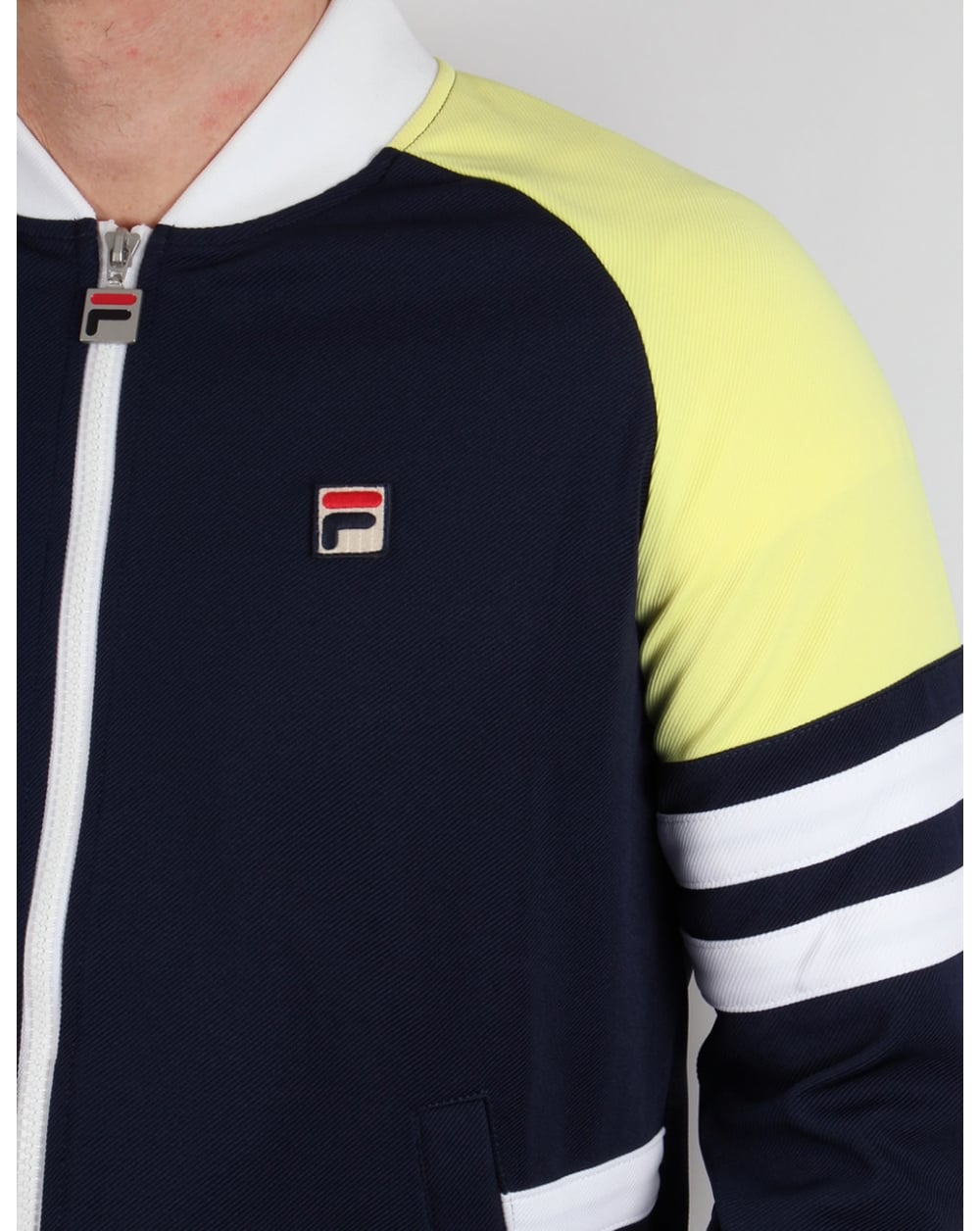 Fila Vintage Founder Track Top Navy/yellow