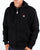 Fila Vintage Full Zip Hooded Top Black