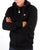 Fila Vintage Full Zip Hooded Top Black