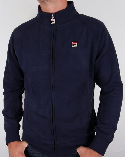 Fila Vintage Funnel Sweat Track top Navy