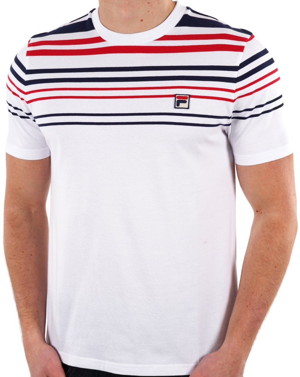 Fila Vintage Geeza T Shirt White