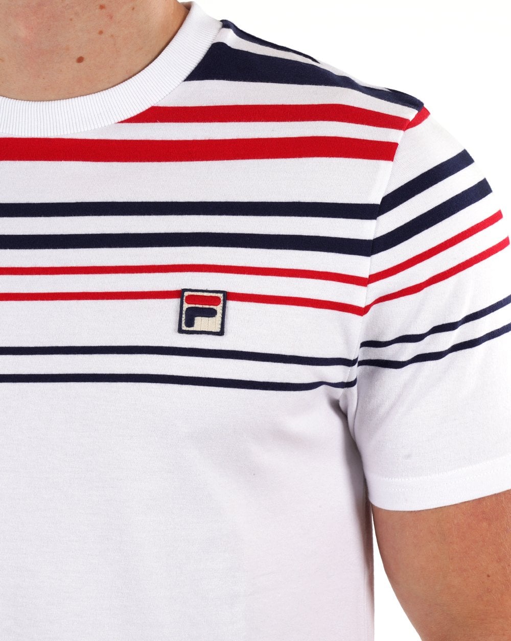 Fila Vintage Geeza T Shirt White