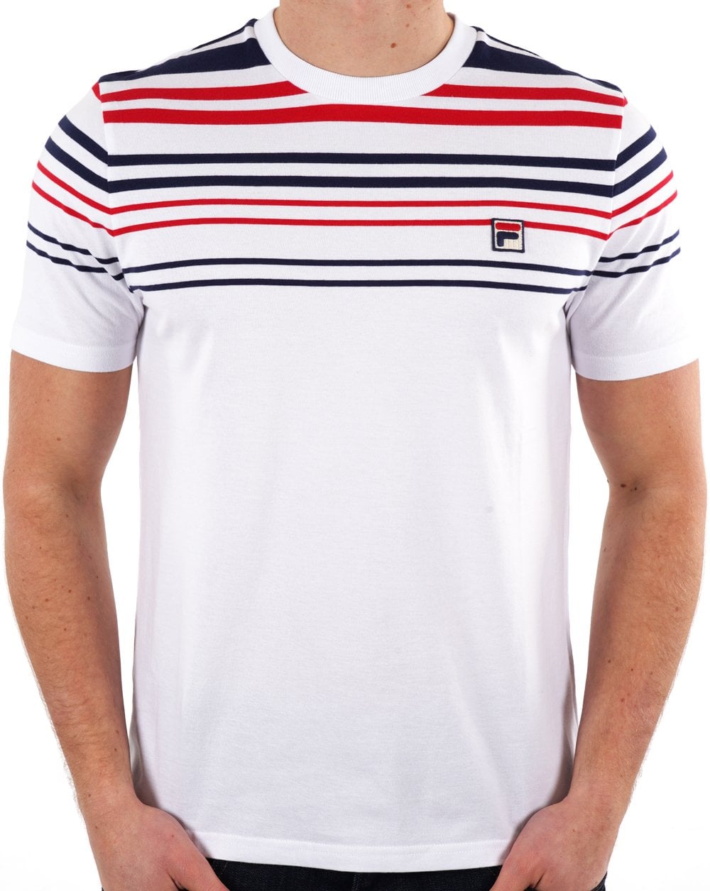Fila Vintage Geeza T-Shirt Weiß