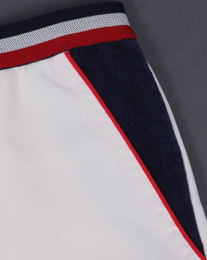 Fila Vintage High Tide 3 Shorts Gardenia/Marineblau/Rot