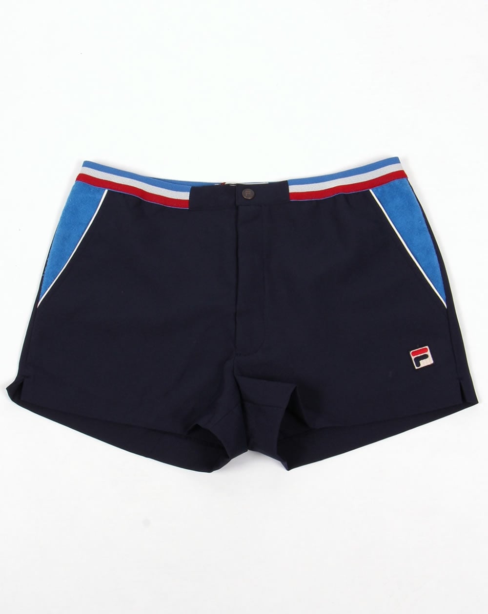 Fila Vintage High Tide 3 Shorts Marineblau/Ozean/Gardenie